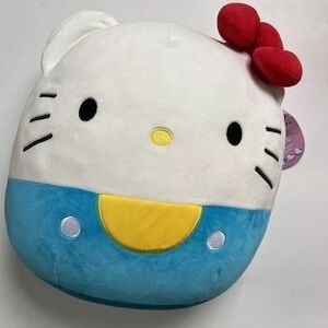 Squishmallows Oficial Kellytoy Plush 12 Inch Hello Kitty Core Blue New